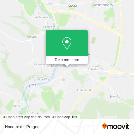 Карта Hana-textil