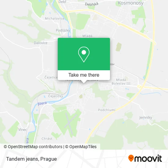 Карта Tandem jeans