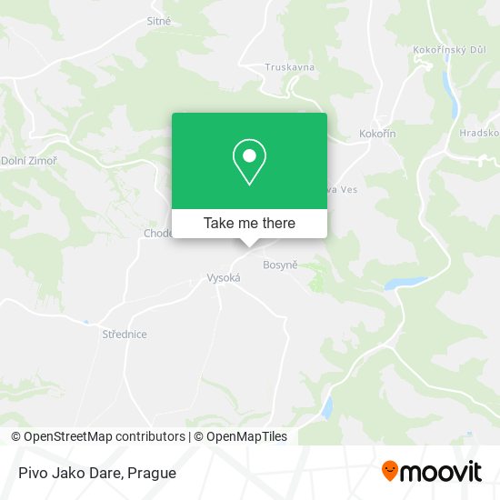 Pivo Jako Dare map