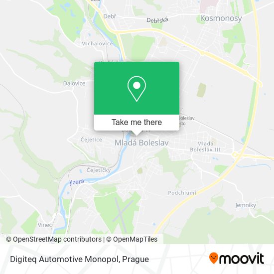 Карта Digiteq Automotive Monopol