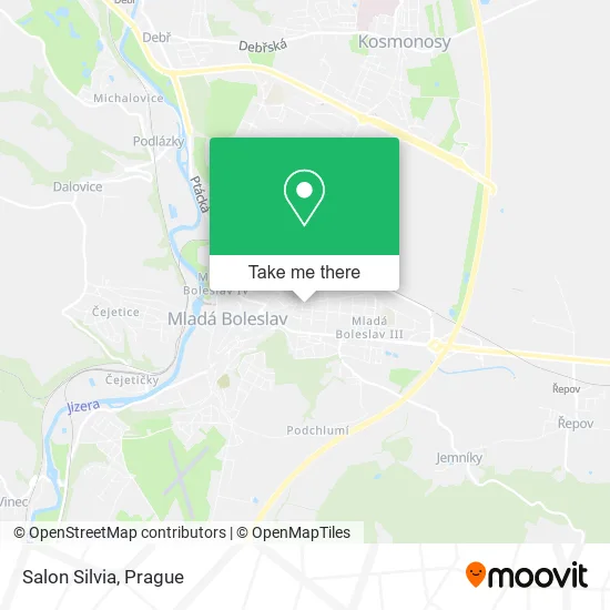 Карта Salon Silvia