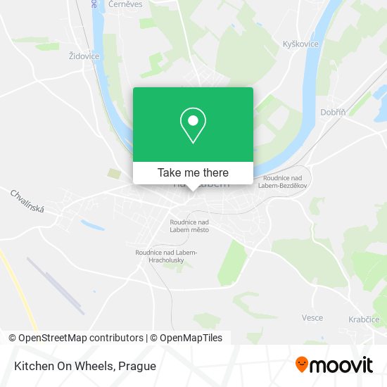 Kitchen On Wheels map