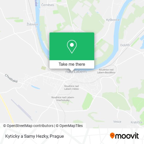 Карта Kyticky a Samy Hezky