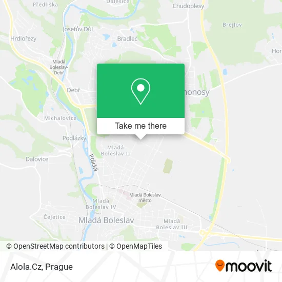 Карта Alola.Cz