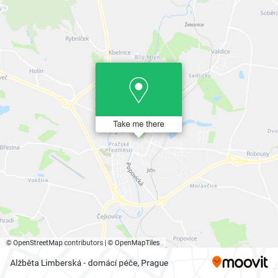 Alžběta Limberská - domácí péče map