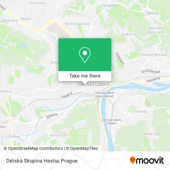 Карта Dětská Skupina Hestia