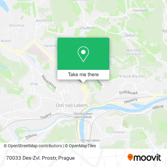 Карта 70033 Des-Zvl. Prostr
