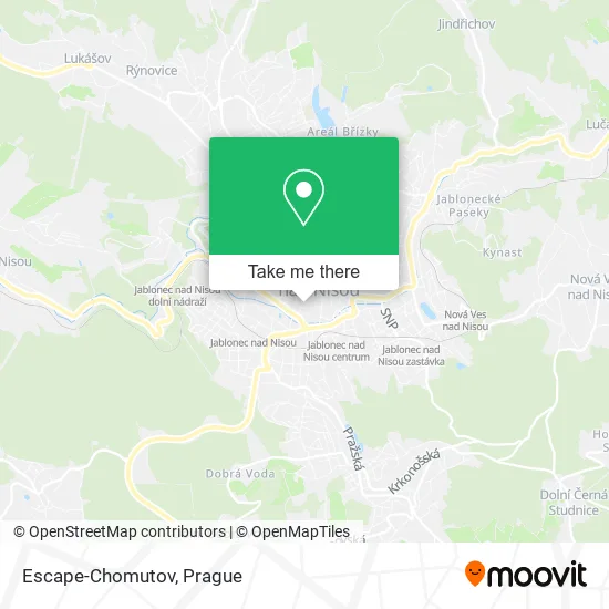 Карта Escape-Chomutov