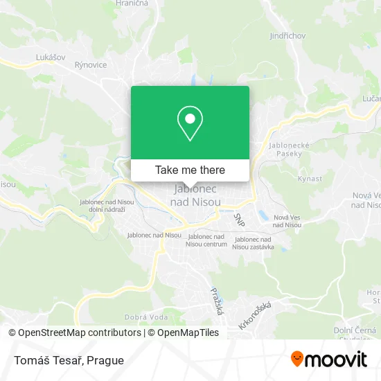Карта Tomáš Tesař
