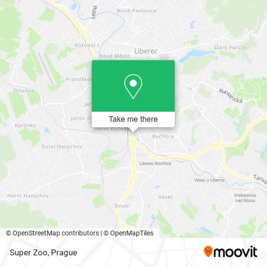 Карта Super Zoo
