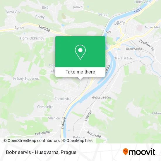 Карта Bobr servis - Husqvarna