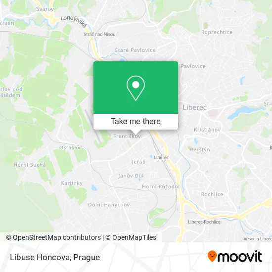 Карта Libuse Honcova