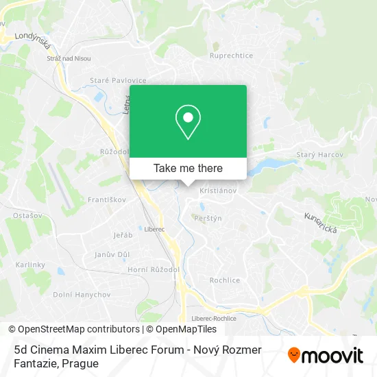 Карта 5d Cinema Maxim Liberec Forum - Nový Rozmer Fantazie