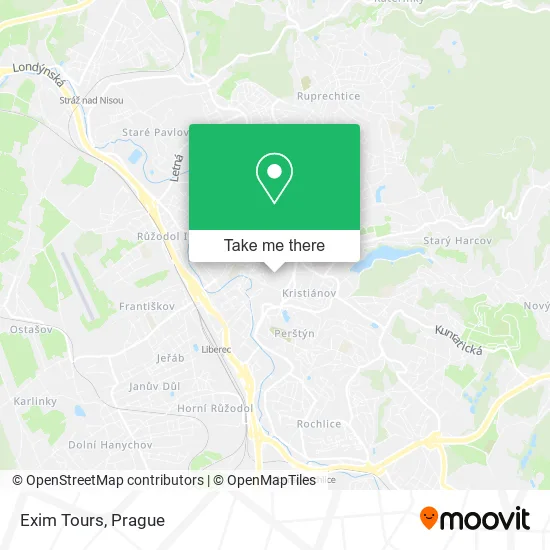 Карта Exim Tours