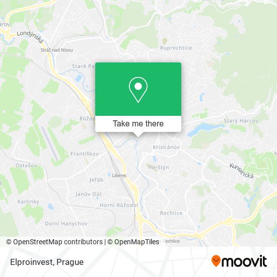 Elproinvest map