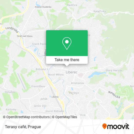 Карта Terasy café