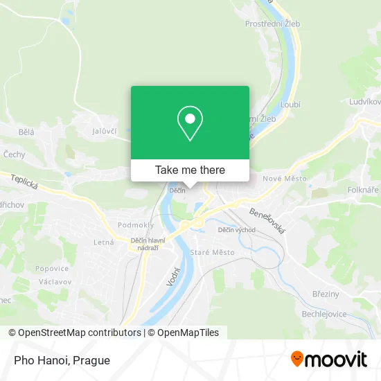 Карта Pho Hanoi