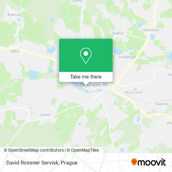Карта David Rossner Servisk
