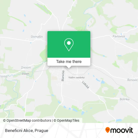Карта Beneficni Akce