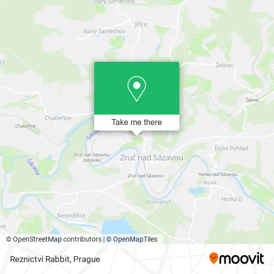 Карта Reznictvi Rabbit