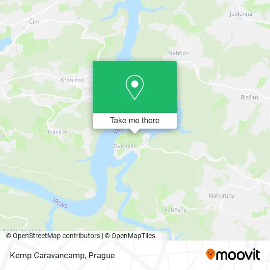 Карта Kemp Caravancamp