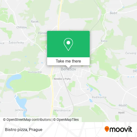 Карта Bistro pizza