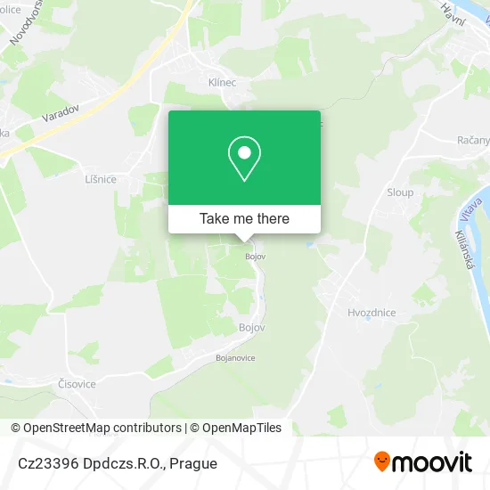 Карта Cz23396 Dpdczs.R.O.