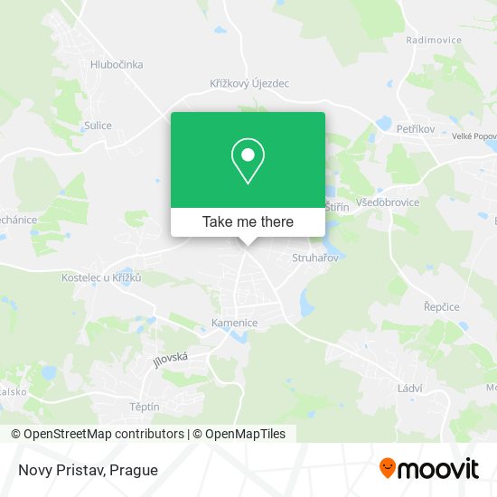 Novy Pristav map