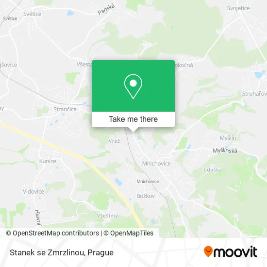 Карта Stanek se Zmrzlinou