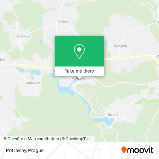 Карта Potraviny