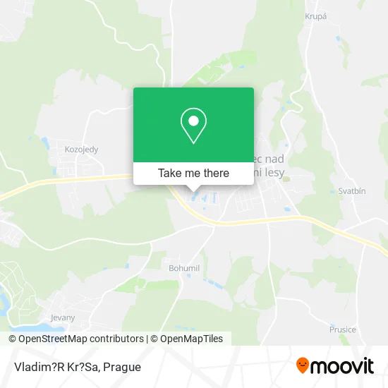 Карта Vladim?R Kr?Sa