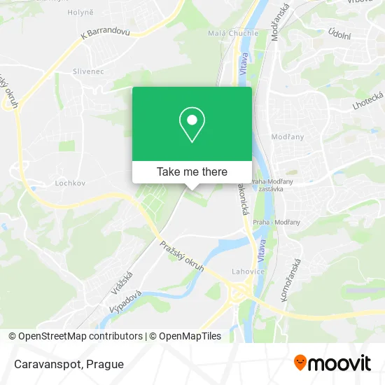 Карта Caravanspot