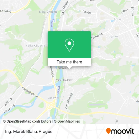 Карта Ing. Marek Blaha