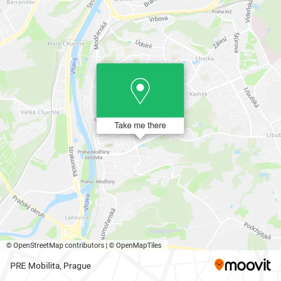 Карта PRE Mobilita