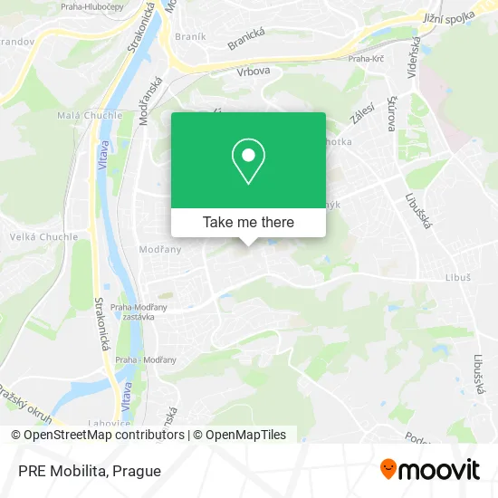 Карта PRE Mobilita
