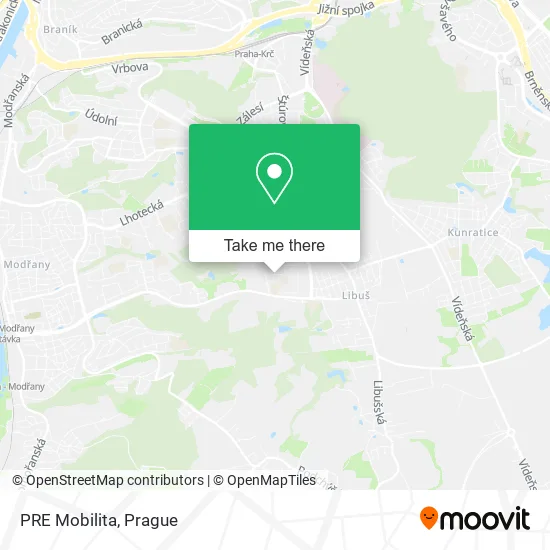 Карта PRE Mobilita