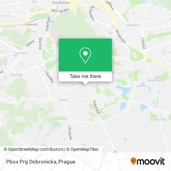 Карта Pbox Prg Dobronicka