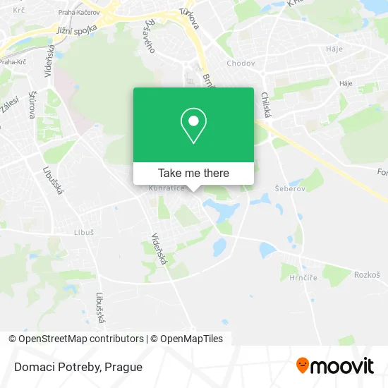 Карта Domaci Potreby