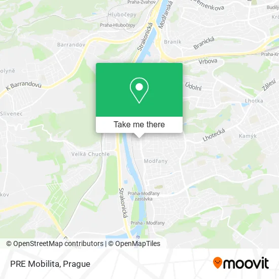 Карта PRE Mobilita