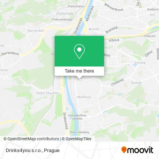 Карта Drinks4you s.r.o.