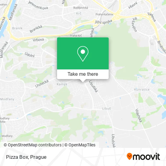 Карта Pizza Box