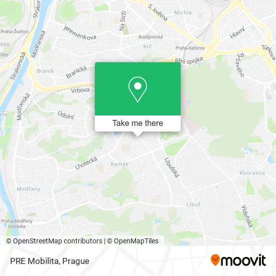 Карта PRE Mobilita