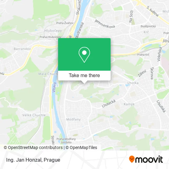 Карта Ing. Jan Honzal