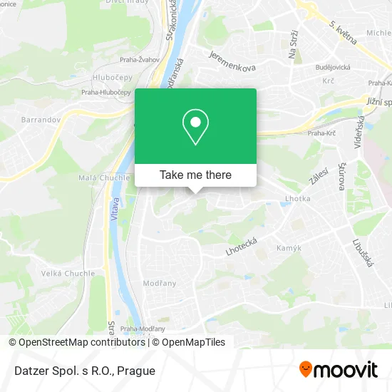 Карта Datzer Spol. s R.O.