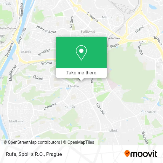 Rufa, Spol. s R.O. map