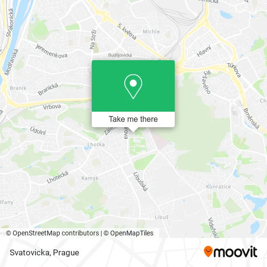 Карта Svatovicka