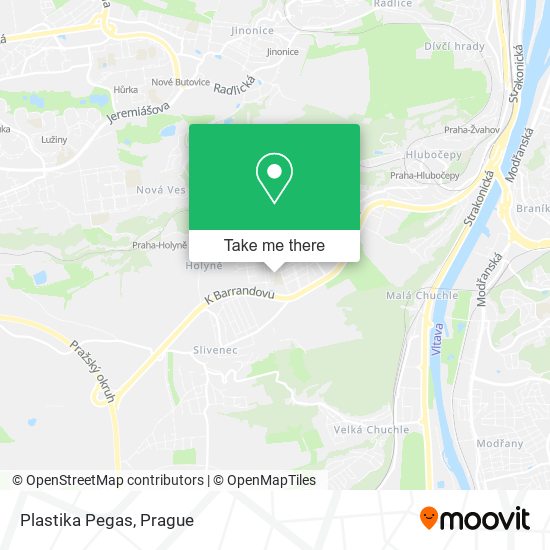 Plastika Pegas map