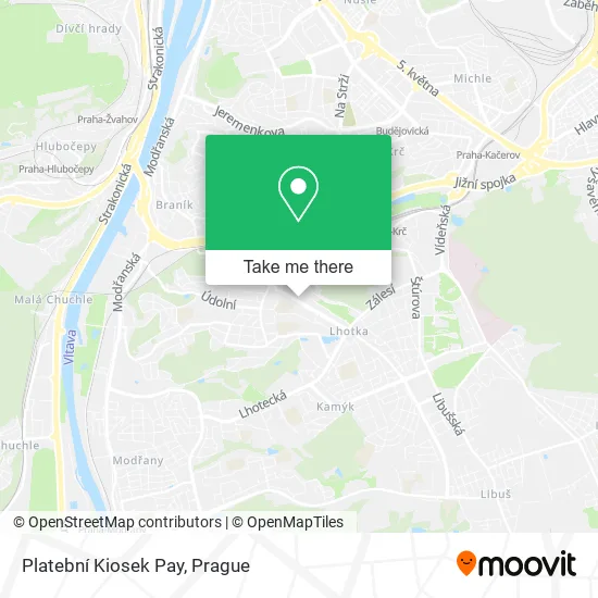 Карта Platební Kiosek Pay