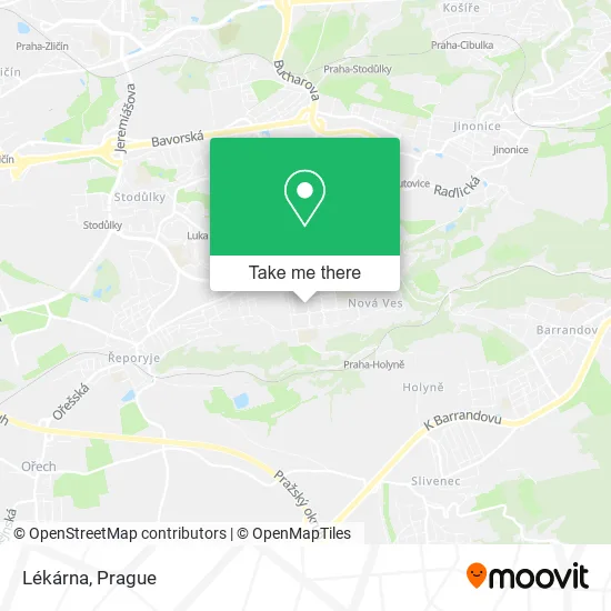 Карта Lékárna