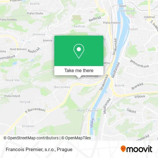 Карта Francois Premier, s.r.o.